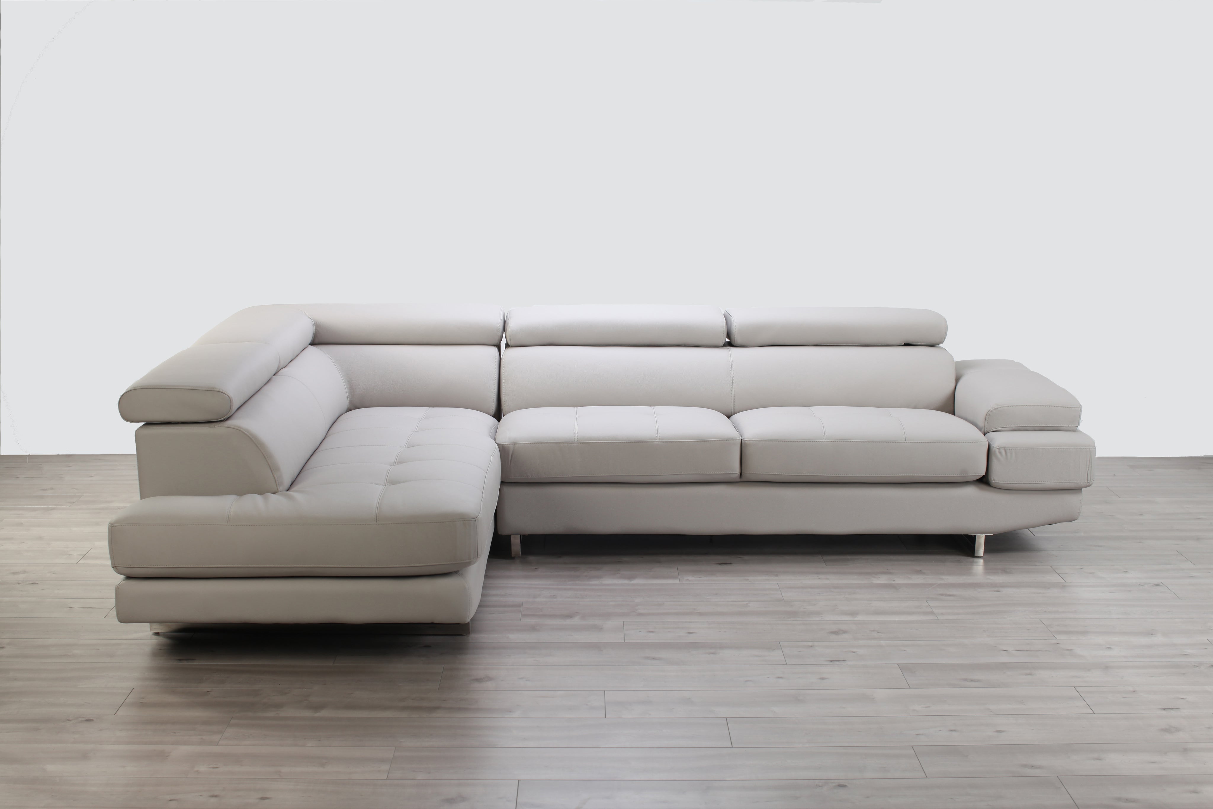 Jenny Modern Leather Sectional – Modern Concept